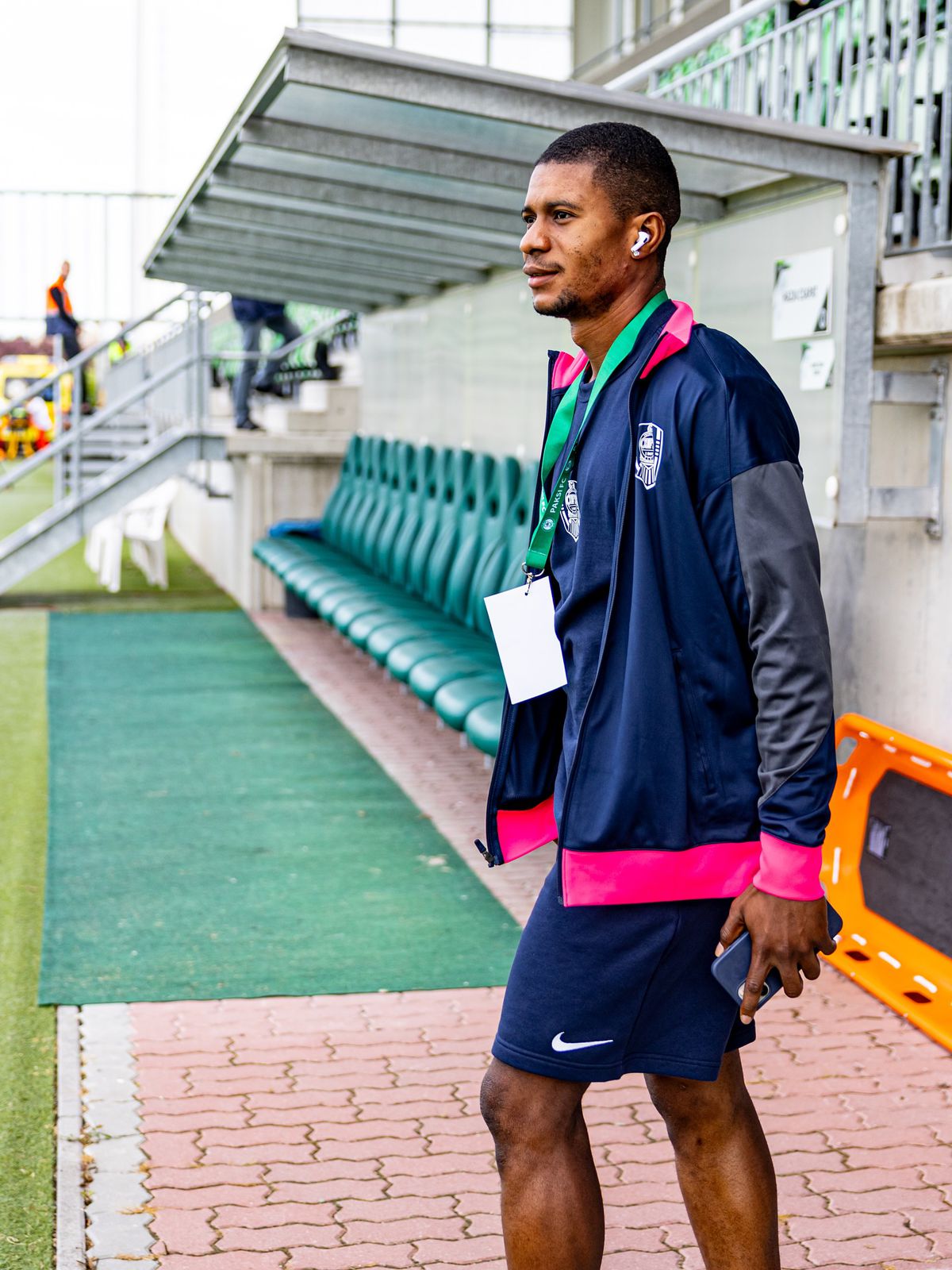 CFR Cluj la inspecția gazonului înaintea meciului cu Paksi