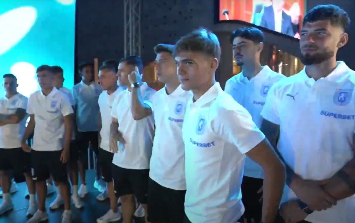 Universitatea Craiova și-a prezentat echipamentele pentru sezonul 2025/2026