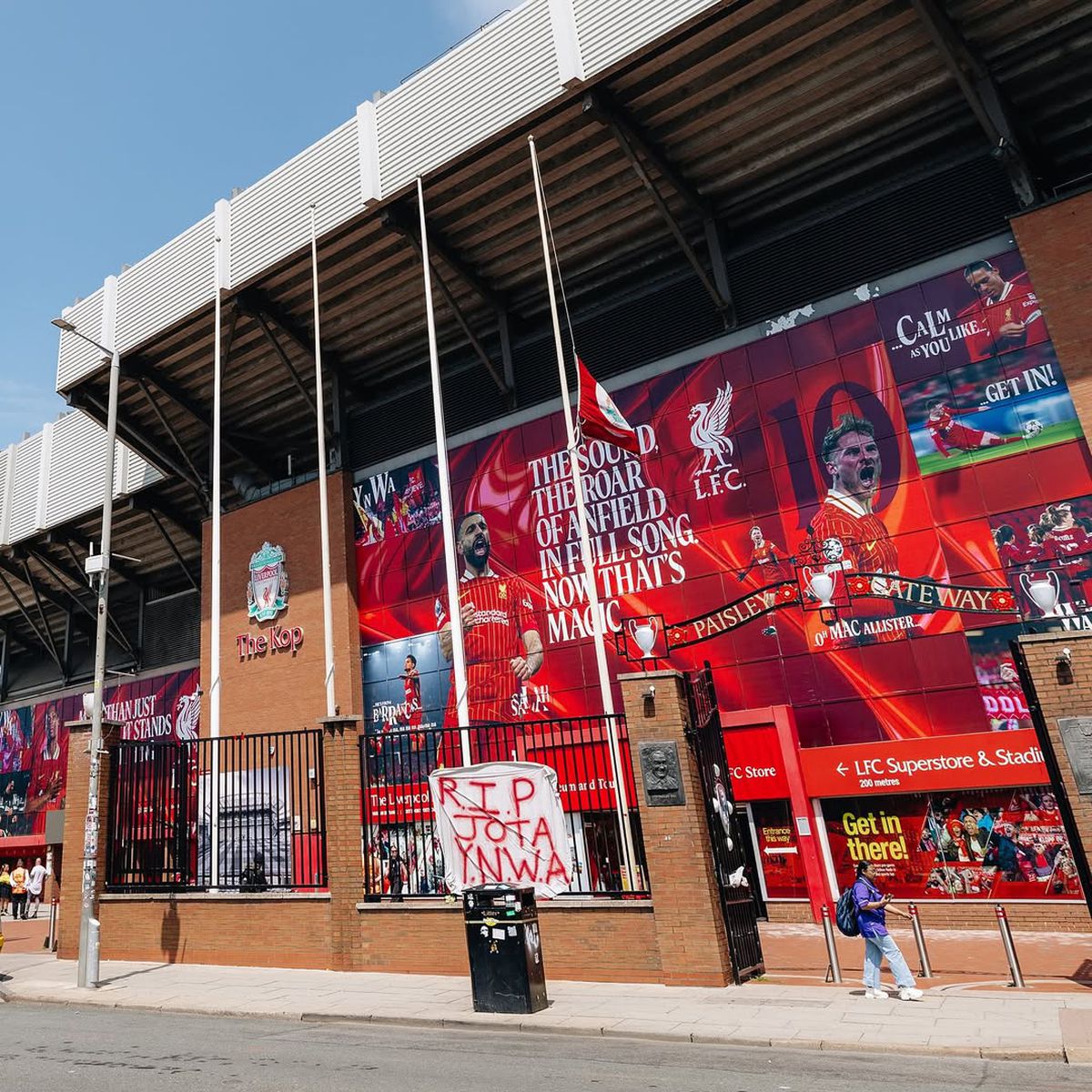 Legende de la Liverpool, omagiu pentru Diogo Jota