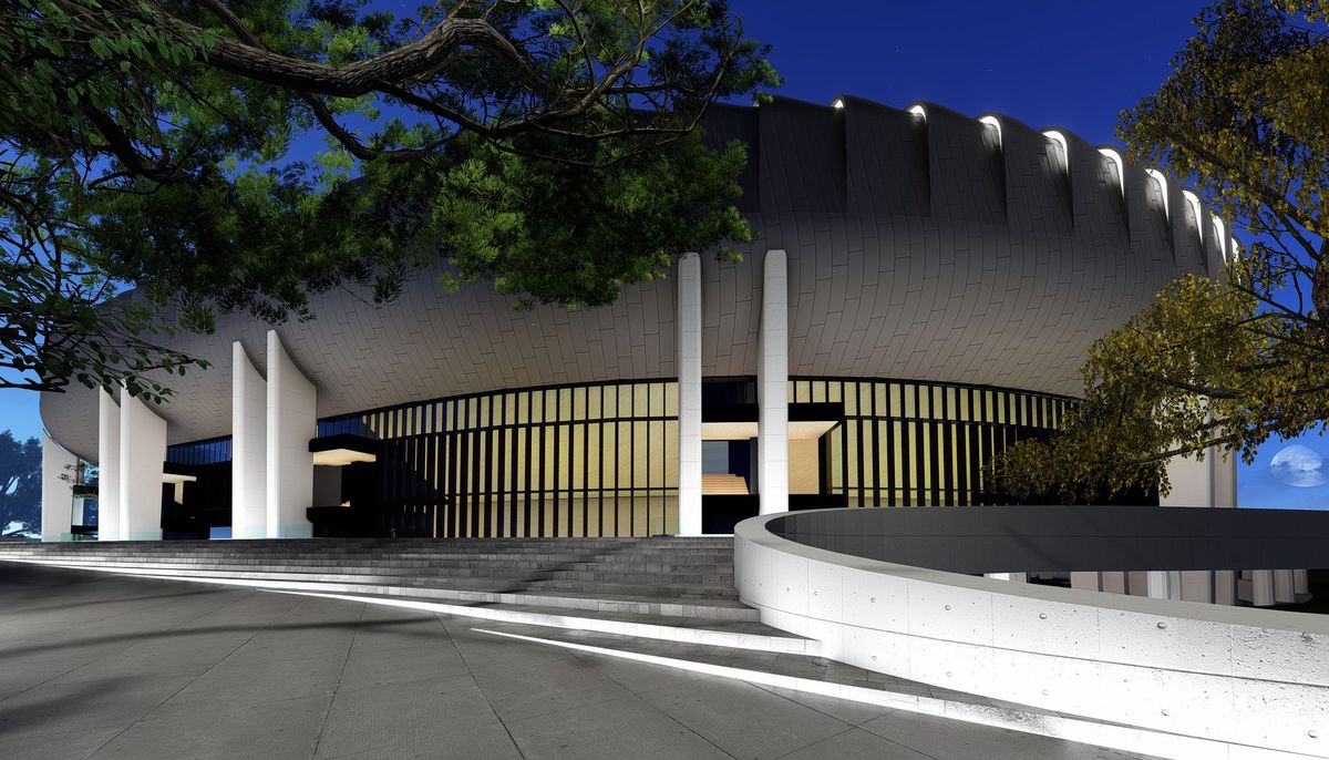 Randare - Velodromul interior de la Craiova / foto: Facebook