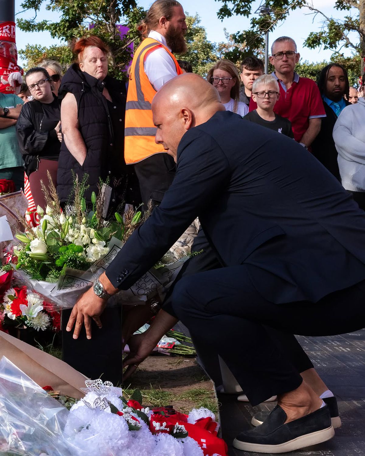 Jucătorul de la care Diogo Jota a „moștenit” numărul 20 la Liverpool a venit pe Anfield pentru a-i aduce un ultim omagiu portughezului