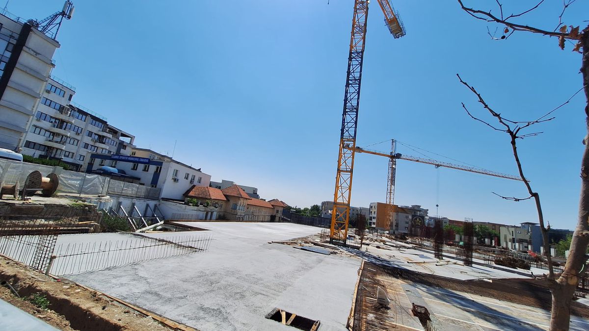 Primul velodrom interior din România se construiește în sudul țării » Imagini de pe șantierul care ar trebui finalizat în 2027