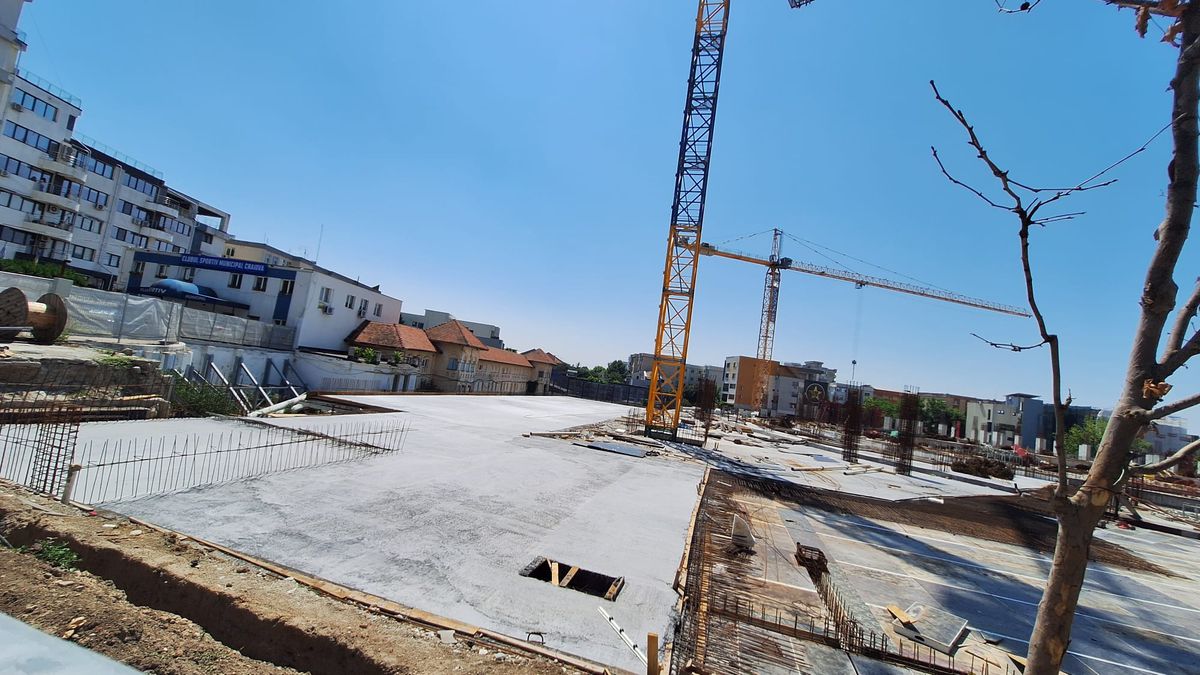 Primul velodrom interior din România se construiește în sudul țării » Imagini de pe șantierul care ar trebui finalizat în 2027