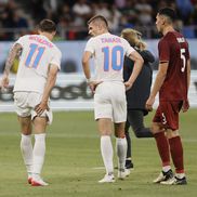 David Miculescu, accidentat în FCSB - Inter d'Escaldes // foto: Cristi Preda (GSP)