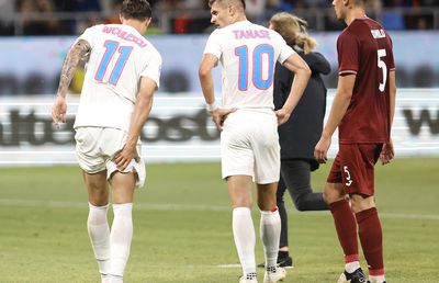 Încă o lovitură pentru FCSB? David Miculescu a ieșit accidentat! Ce spune Charalambous + Reacție despre situația lui Alibec