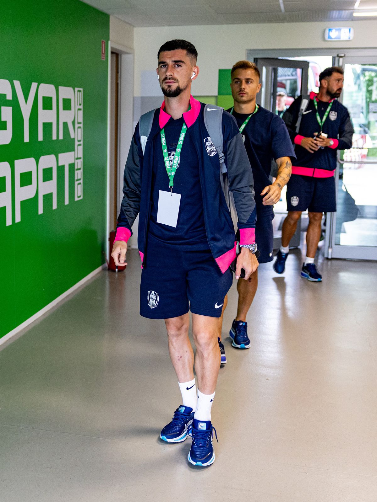 CFR Cluj a ajuns la stadion pentru meciul cu Paksi