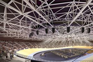 Primul velodrom interior din România se construiește în sudul țării » Imagini de pe șantierul care ar trebui finalizat în 2027