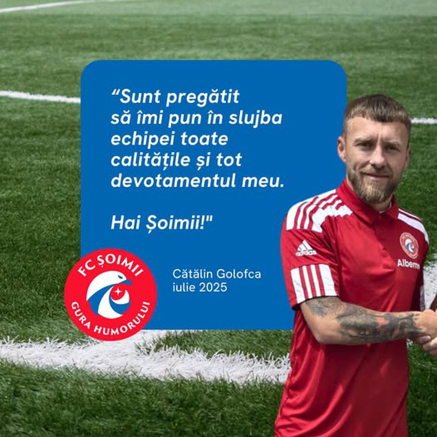 „Șoimul” Cătălin Golofca! Unde a ajuns să joace fostul mijlocaș de la FCSB