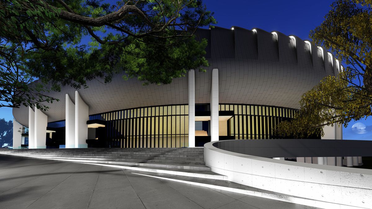 „Colosul” din inima orașului capătă contur » Imagini impresionante din dronă, direct de pe șantier