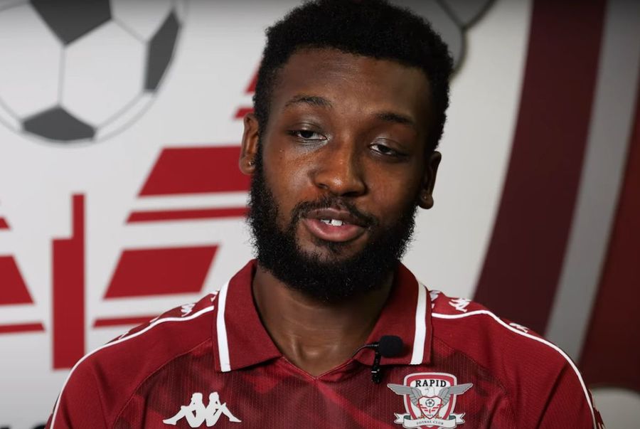 Antoine Baroan, noul atacant de la Rapid Rapid „i-a suflat” atacantul lui Dinamo: „A fost pe lista noastră de priorități”