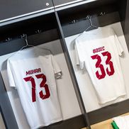 Imagini din vestiarul celor de la CFR Cluj, înaintea meciului cu Paksi