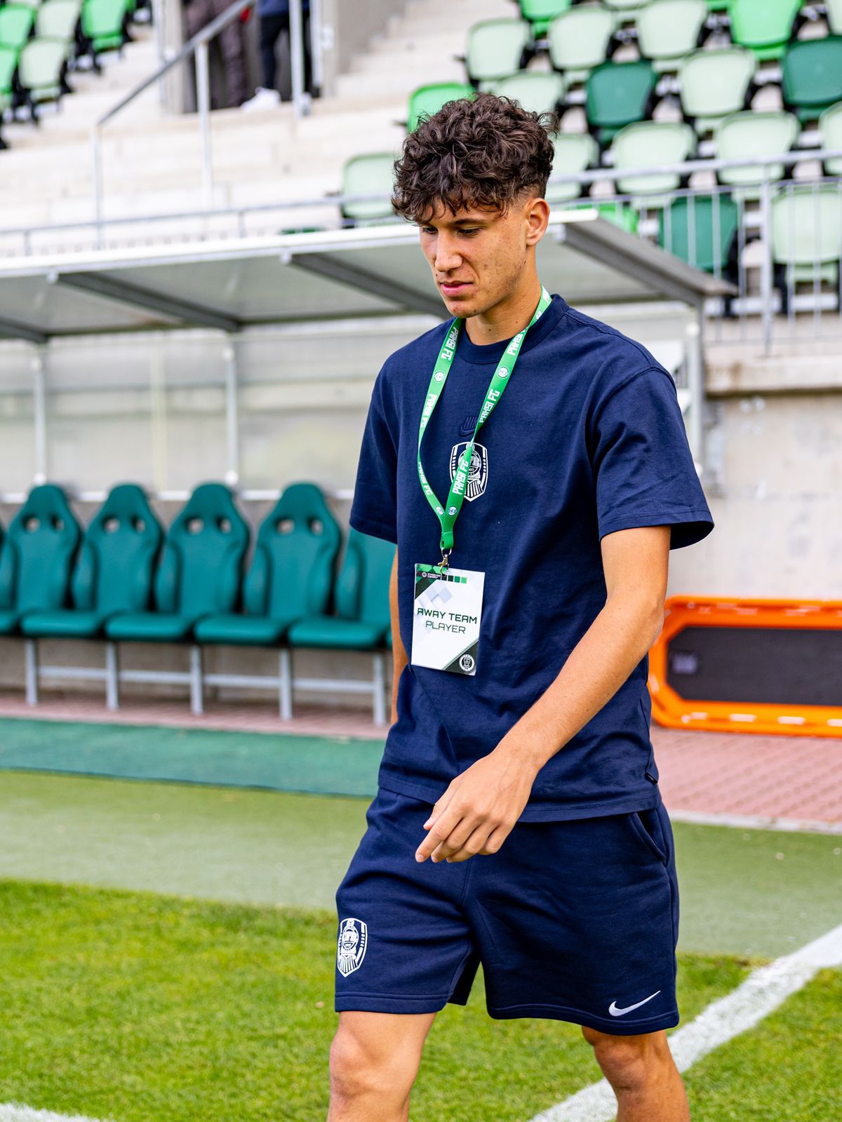 CFR Cluj la inspecția gazonului înaintea meciului cu Paksi