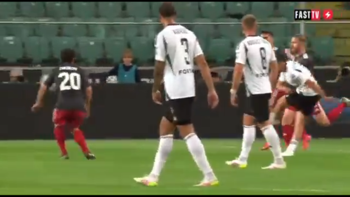 Andrei Vlad a primit un gol de toată frumusețea în Legia - Aktobe