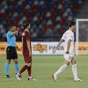 David Miculescu, accidentat în FCSB - Inter d'Escaldes // foto: Cristi Preda (GSP)