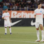 David Miculescu, accidentat în FCSB - Inter d'Escaldes // foto: Cristi Preda (GSP)