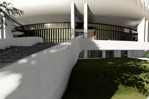 „Colosul” din inima orașului capătă contur » Imagini impresionante din dronă, direct de pe șantier