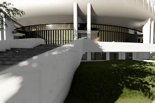 „Colosul” din inima orașului capătă contur » Imagini impresionante din dronă, direct de pe șantier