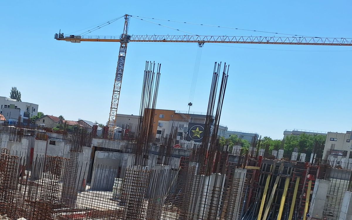 Primul velodrom interior din România se construiește în sudul țării » Imagini de pe șantierul care ar trebui finalizat în 2027