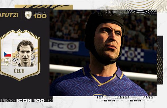 Petr Cech este una din legendele noi introduse de EA în FIFA 21
