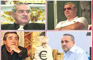 EXCLUSIV Patronii-creditori Becali, Varga, Rotaru și Niculae au de luat 50 de milioane de euro! Cele mai bogate cluburi din Liga 1 au cele mai mari datorii
