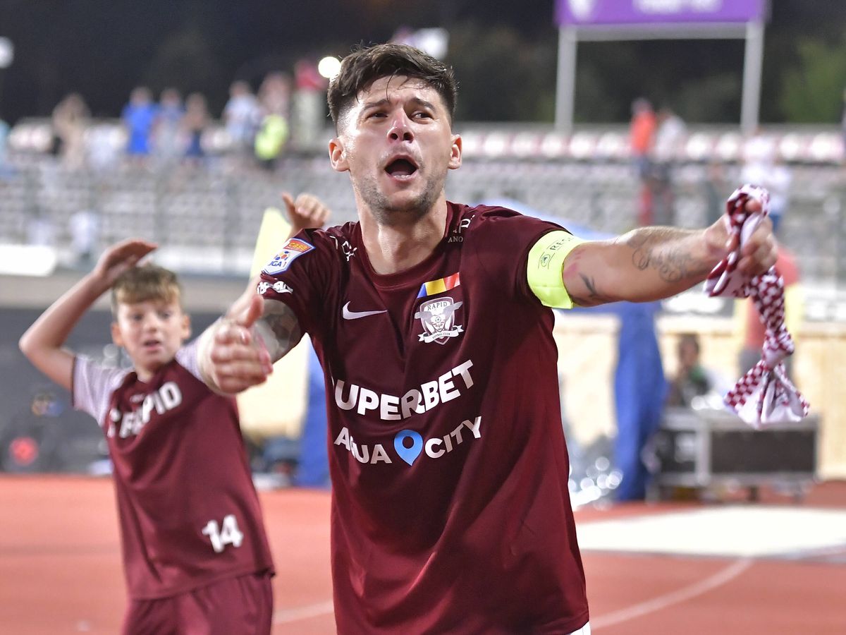 Viralul lunii în Liga 1 » Filmarea care face înconjurul României: ce se întâmpla în mijlocul galeriei rapidiste la Pitești. Peste 5.000 de like-uri!