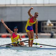 Marius Cozmiuc și Ciprian Tănasă medaliați cu argint la două rame, în extaz după o cursă fenomenală