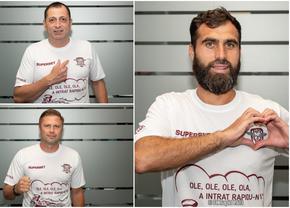 Trei mutări anunțate de Rapid: „Ne-am întărit cu nume importante din fotbalul românesc”