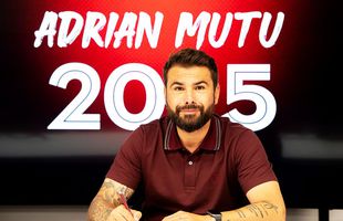 Adrian Mutu, pe termen lung la Rapid! Clubul a anunțat prelungirea contractului: „Vot de încredere”