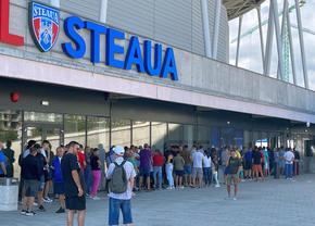Coadă în Ghencea înainte de FCSB - Nordsjaelland » Fanii roș-albaștrilor iau cu asalt casele de bilete
