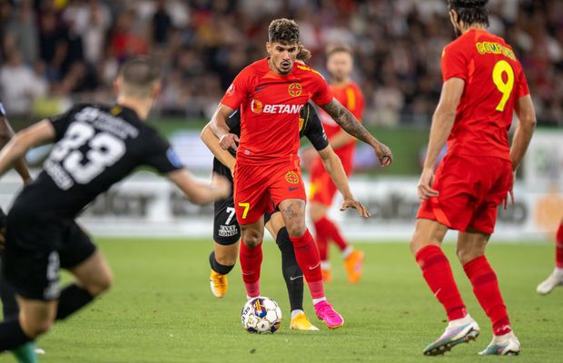 Cu om în plus 30 de minute, FCSB n-a tras pe poarta lui Nordsjaelland! Atmosferă fabuloasă, probleme de arbitraj și calificare amânată