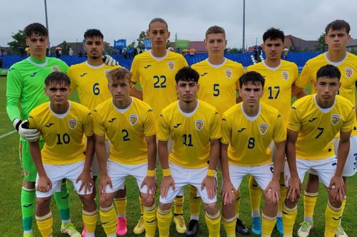 Reprezentativa U17 a României a pierdut și cel de-al doilea meci amical disputat împotriva Cehiei / foto: frf.ro