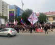 Galeria celor de la FCSB a ajuns în Ghencea » Câți oameni au fost în corteo + scandarea favorită