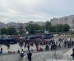 Galeria celor de la FCSB a ajuns în Ghencea » Câți oameni au fost în corteo + scandarea favorită