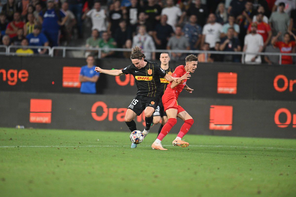 Penalty cerut de Tavi Popescu în FCSB - Nordsjaelland