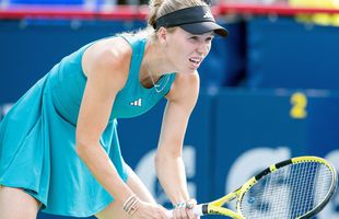 I-a încheiat rapid parcursul lui Caroline Wozniacki la primul turneu jucat după trei ani și jumătate