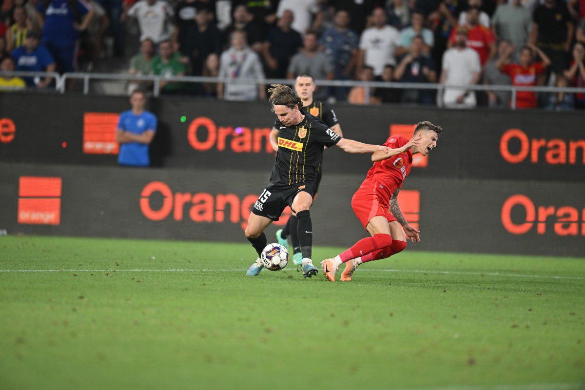 Penalty cerut de Tavi Popescu în FCSB - Nordsjaelland