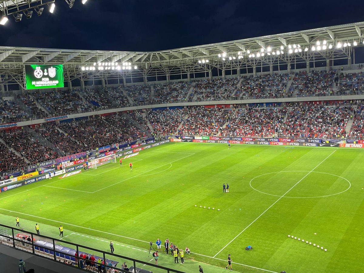 FCSB - Nordsjaelland, imagini dinaintea duelului din Conference League