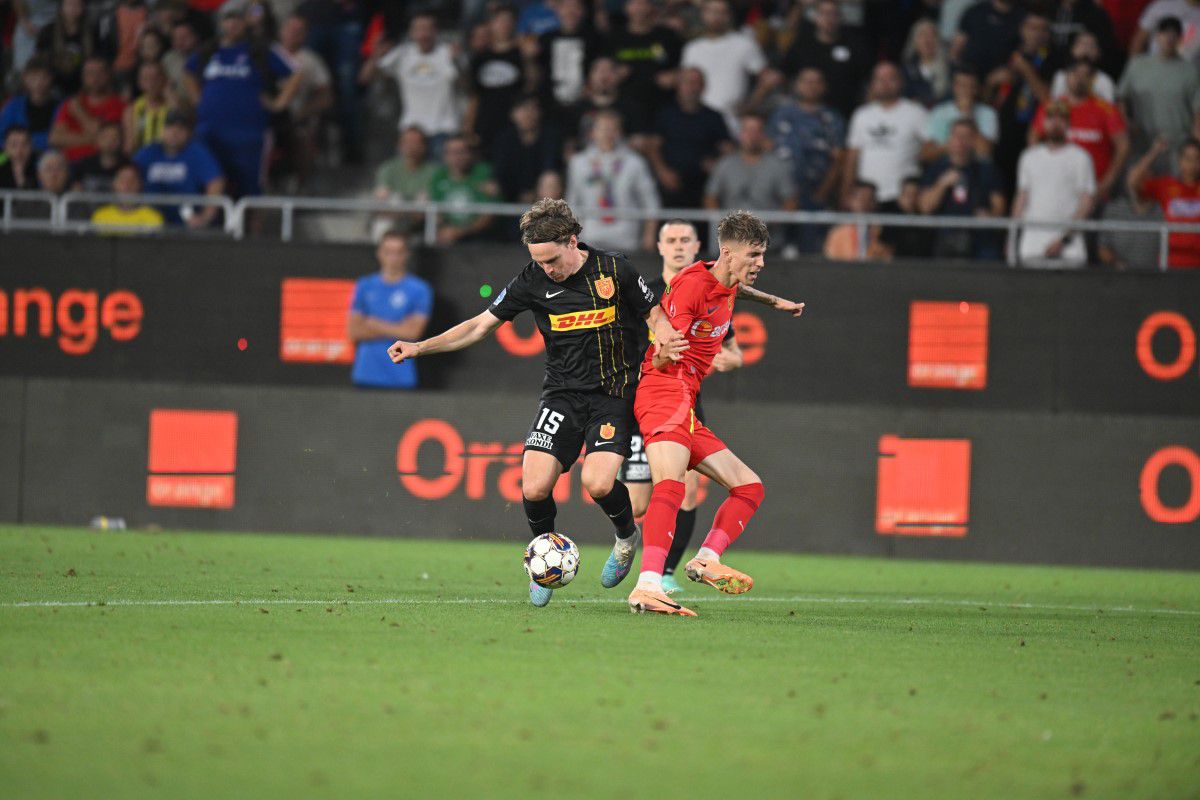FCSB a cerut trei penalty-uri cu Nordsjaelland! tribunele au explodat: „Hoții, hoții!” » Fotoreporterul GSP a surprins cadru cu cadru cea mai fierbinte fază a meciului