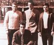 Poză de colecție cu Leonard Rusu, Mihai Ivăncescu, Dorin Necula și Stere Adamache FOTO Arhivă personală