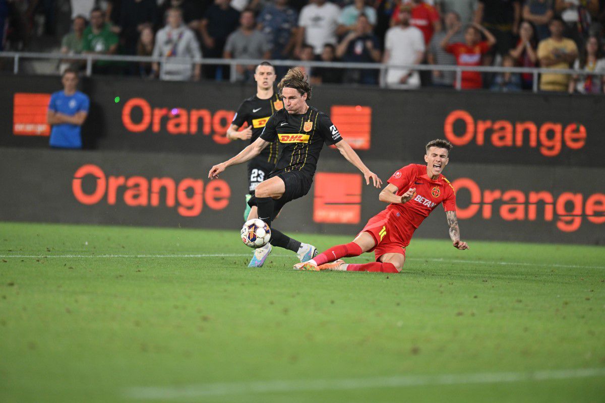 Penalty cerut de Tavi Popescu în FCSB - Nordsjaelland