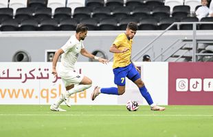 Florinel Coman, aproape de un gol fabulos la debutul la Al Gharafa