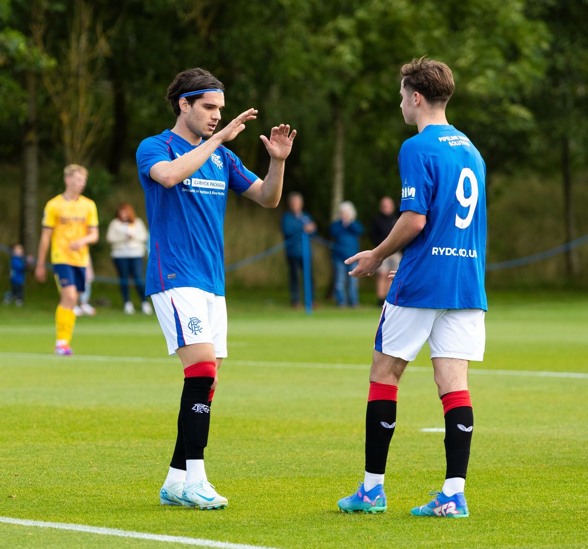 Ianis Hagi, 3 goluri în amicalul celor de la Rangers B cu Derby County