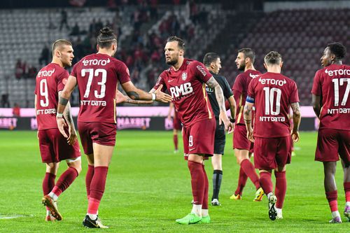 Gigi Becali, patronul de la FCSB, a declarat că îl vrea la FCSB pe Karlo Muhar, mijlocașul de la CFR Cluj./ foto Imago Images