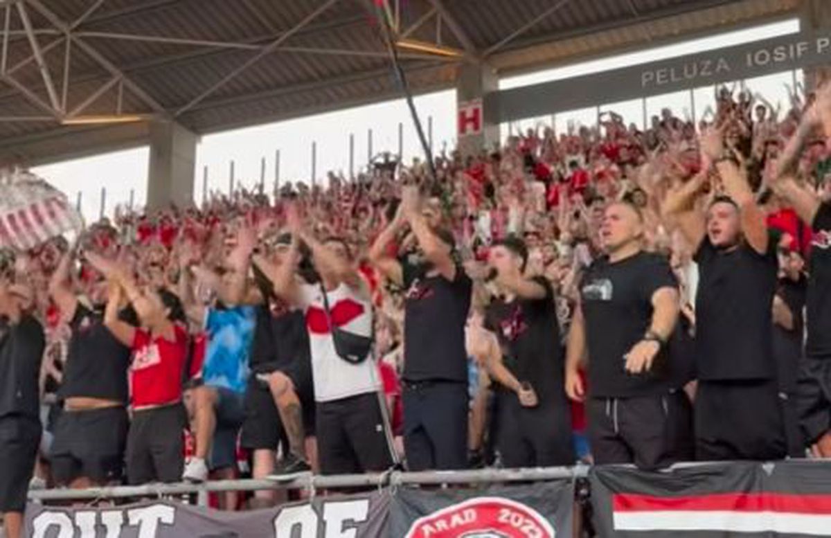 Imagini spectaculoase din Superligă: „Cine e pe primul loc? UTA e!”