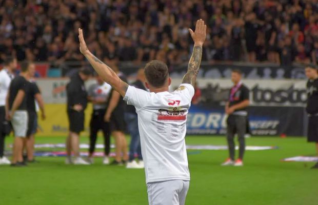 Cui a mulțumit Alexandru Băluță, după ce a fost mazilit de Becali: „Nu pot pleca fără să vă spun”