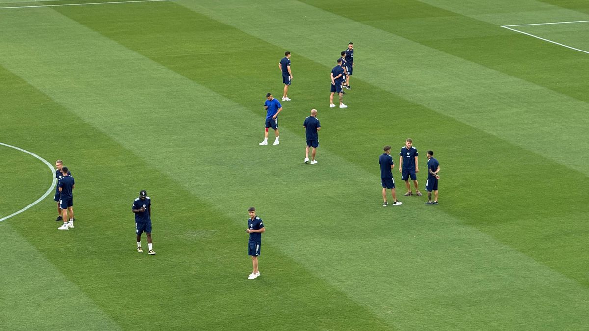 FCSB - Unirea Slobozia, imagini de la nivelul gazonului