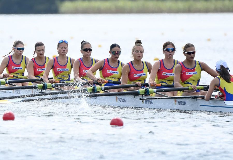 România a încheiat cu o medalie de aur și una de bronz Campionatele Mondiale de canotaj juniori din Lituania