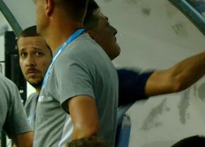 Ce a fost asta? Imagini șocante cu Mirel Rădoi, într-un acces de FURIE și un nou gest violent