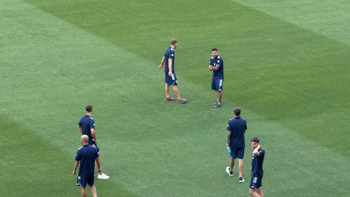 FCSB - Unirea Slobozia, imagini de la nivelul gazonului