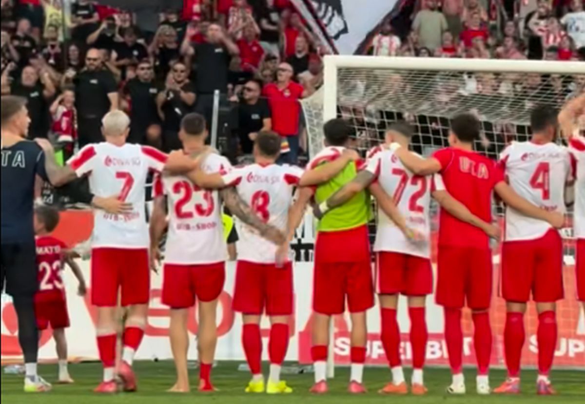 Imagini spectaculoase din Superligă: „Cine e pe primul loc, cine e pe primul loc?”